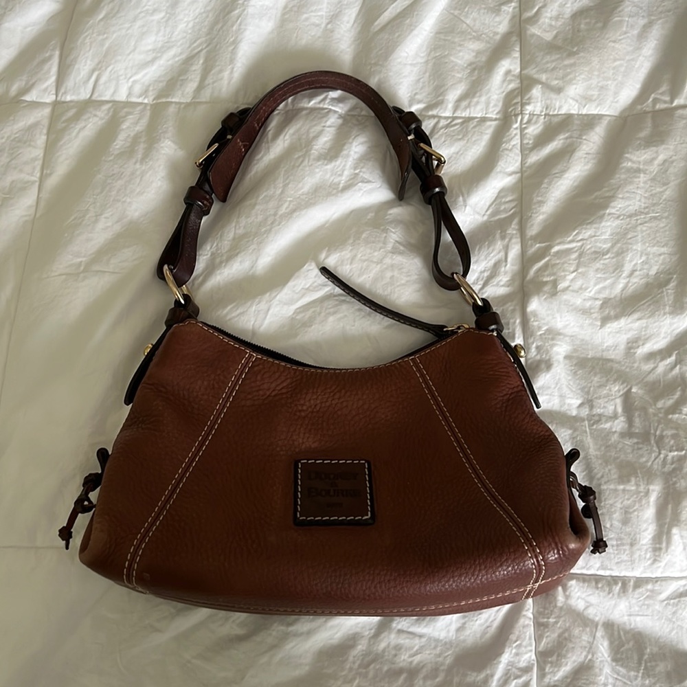 Dooney and Bourke Brown leather Shoulder Bag - Picture 1 of 5